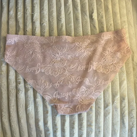 Juicy Couture Blush Pink Lace Panties - Picture 4 of 5